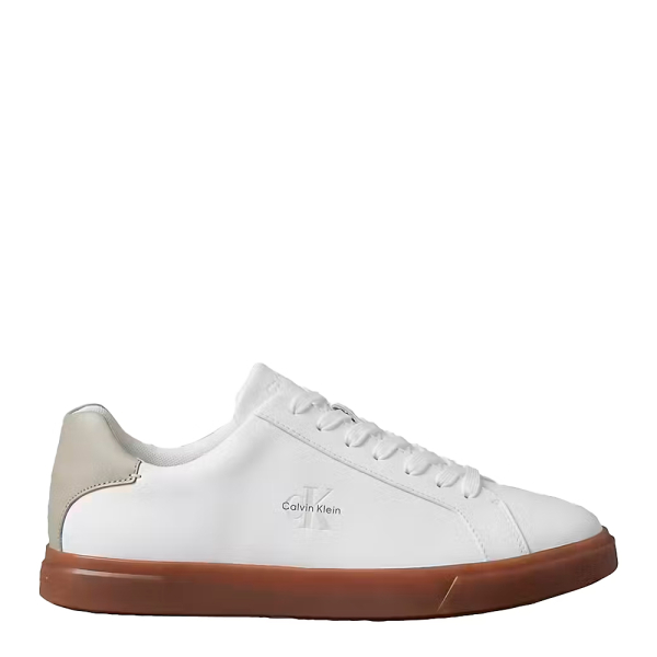 Calvin Klein Baskets en cuir avec logo distinctif - 45 Multicolore- Ref 90 €